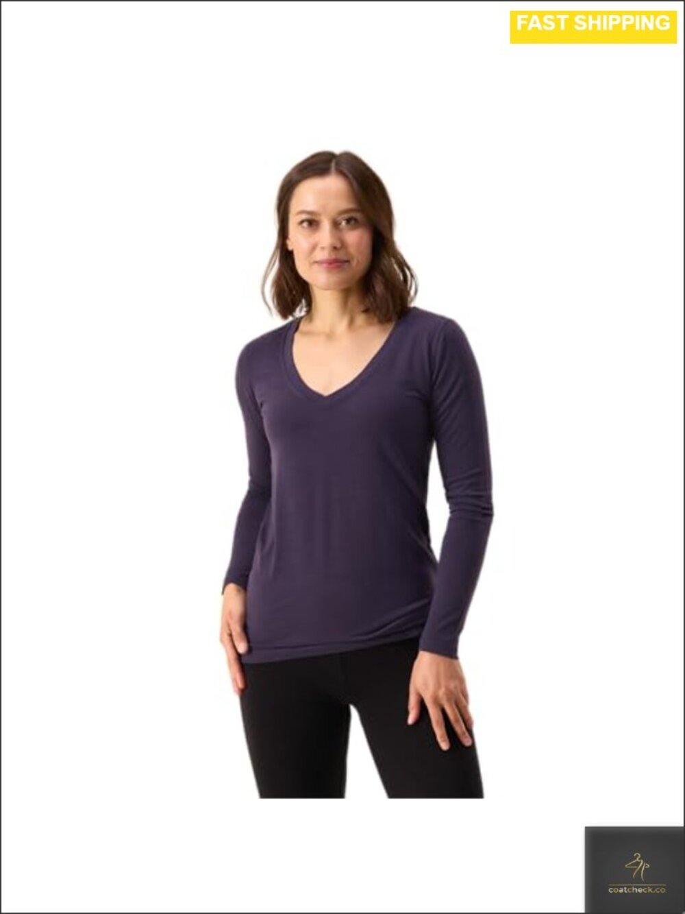 Merino Wool Long Sleeve Active Base Layer Shirt